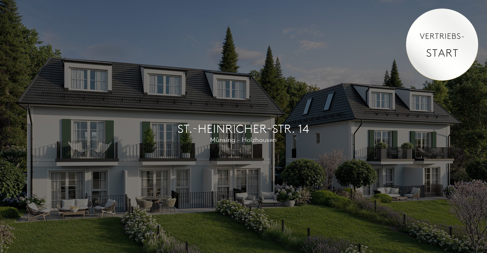 St.-Heinricher-Straße 14, Münsing-Holzhausen, Vertriebsstart